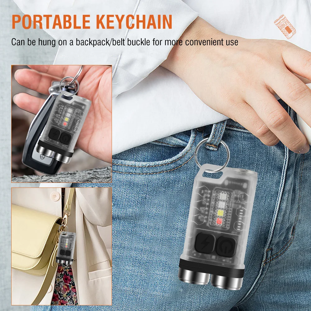 BORUiT V3 LED Keychain Portabl - огляд і ціна Fishing Kit Compact