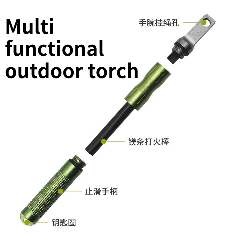 2PCS  Multifunctional Flint Wa - огляд і ціна Magnesium Fire Starter