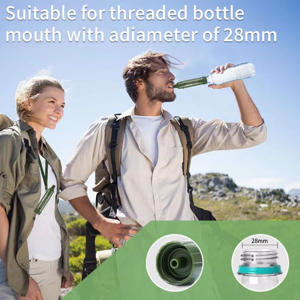 Mini Mini Water Filter Straw S - огляд і ціна Water Purification Straw