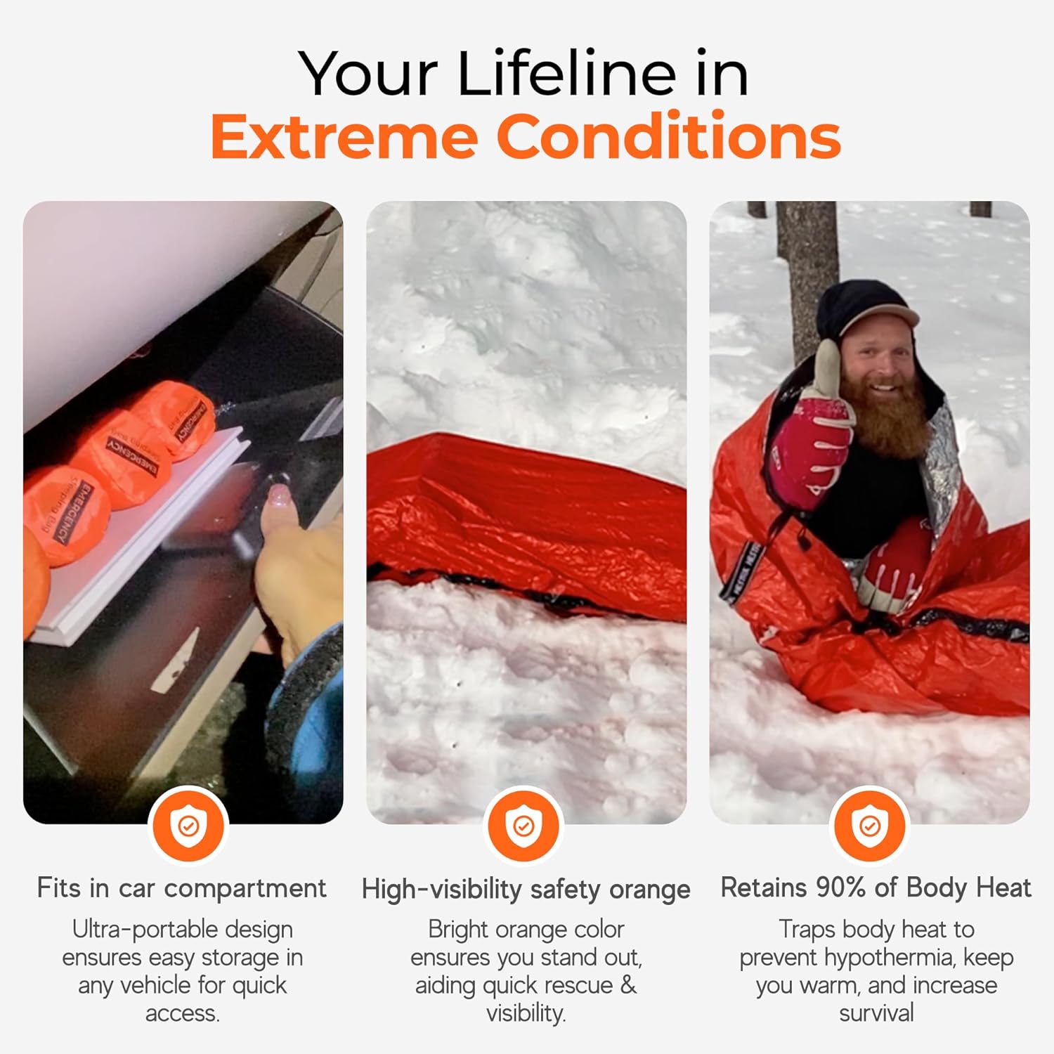 Emergency Sleeping Bag Ultrali - огляд і ціна Bivy Bag Emergency