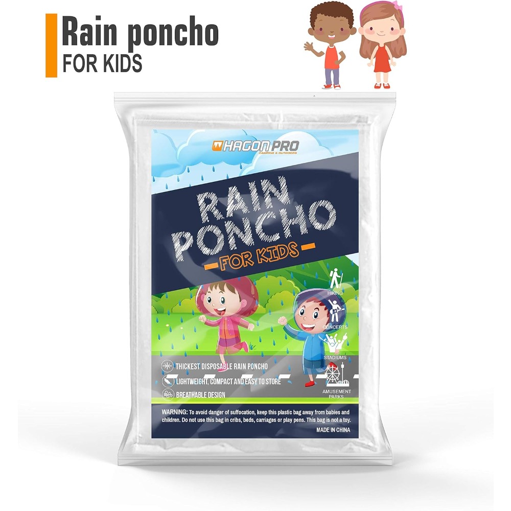 Hagon PRO Disposable Rain Ponc - огляд і ціна Emergency Poncho Rain