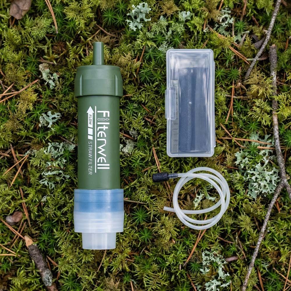Mini Mini Water Filter Straw P - огляд і ціна Water Purification Straw