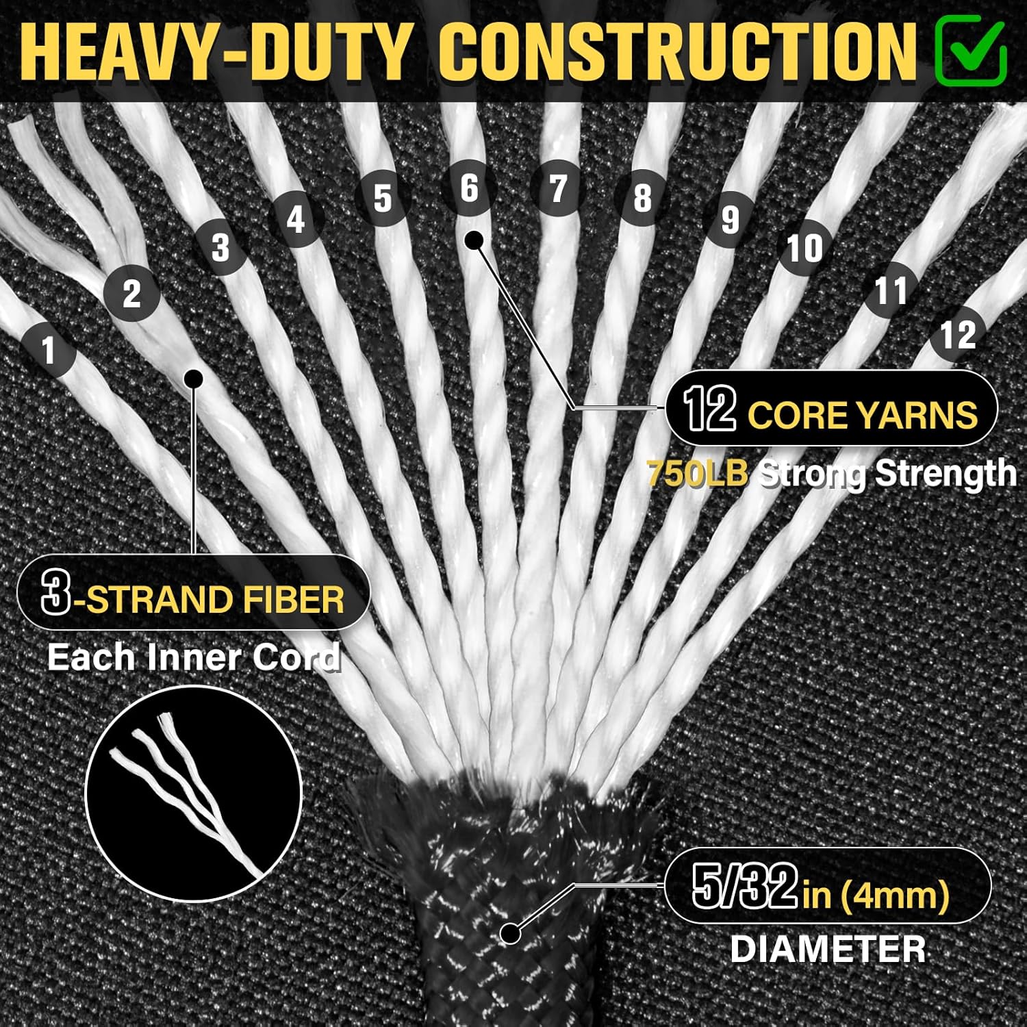 750lb Paracord Rope 1000ft/500 - огляд і ціна Para Cord 1000Ft