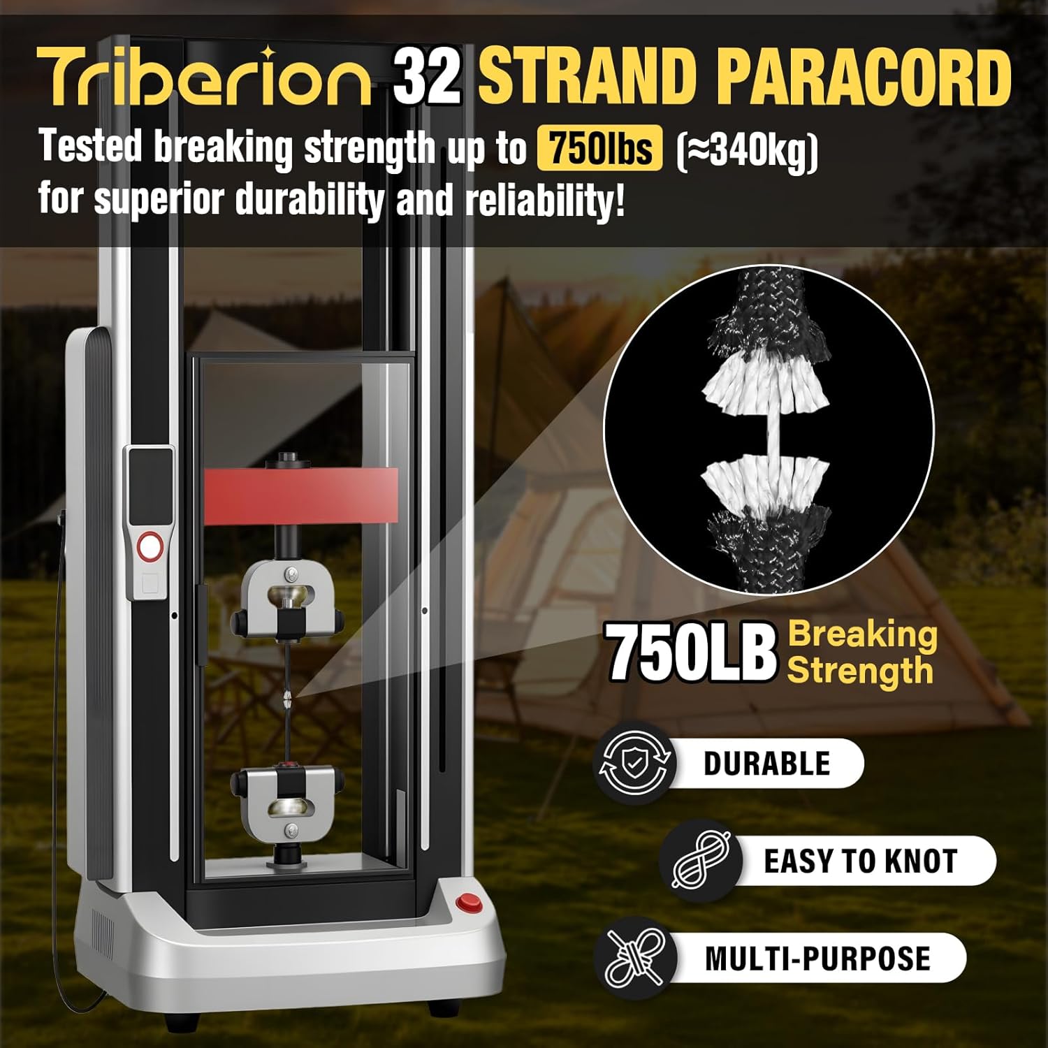 750lb Paracord Rope 1000ft/500 - огляд і ціна Para Cord 1000Ft