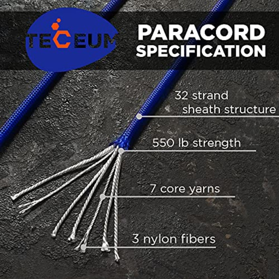 5/32 Paracord Rope 1000 1000ft - огляд і ціна Para Cord 1000Ft