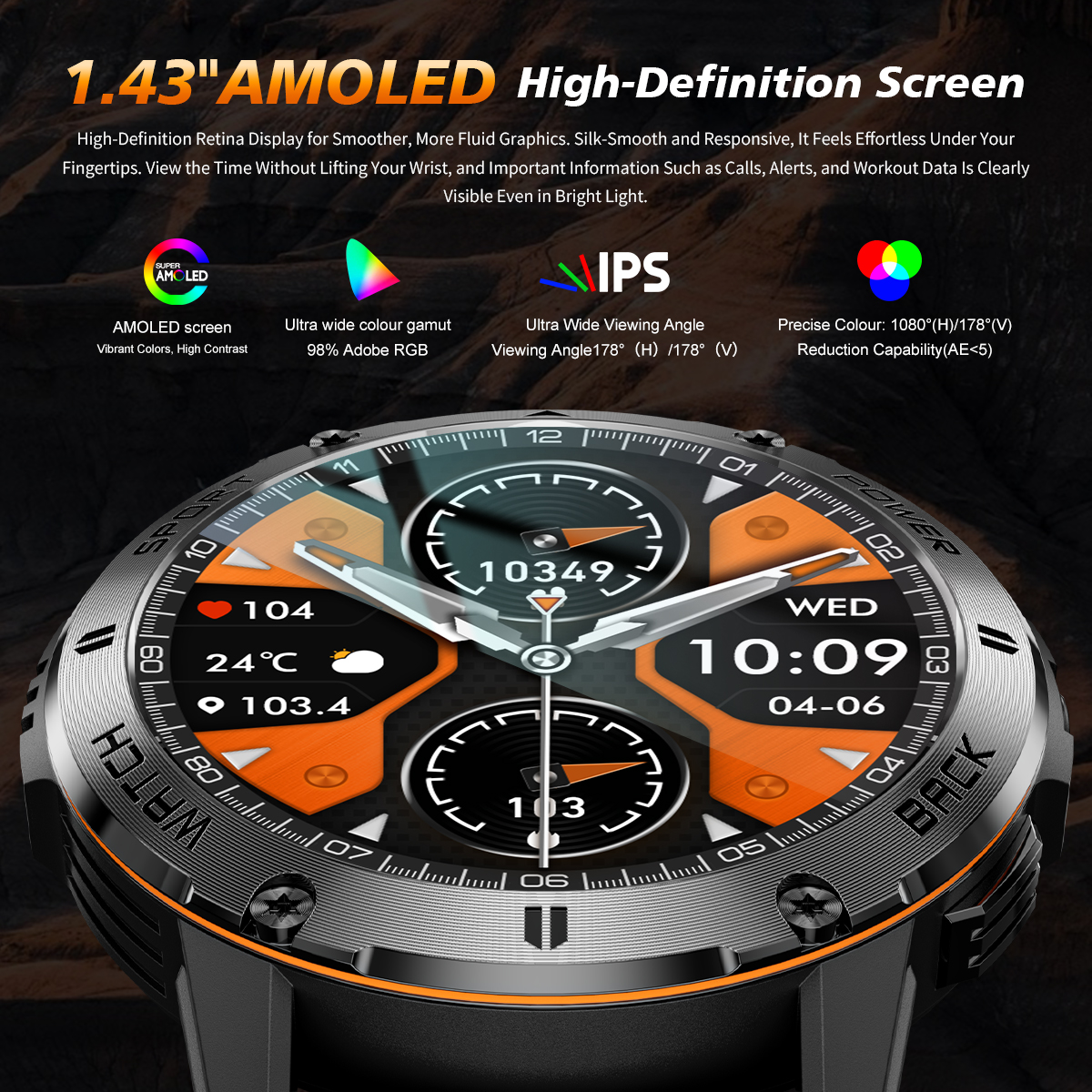 DAORKOW 2026New Smart Watch Wi - огляд і ціна Compass Lensatic