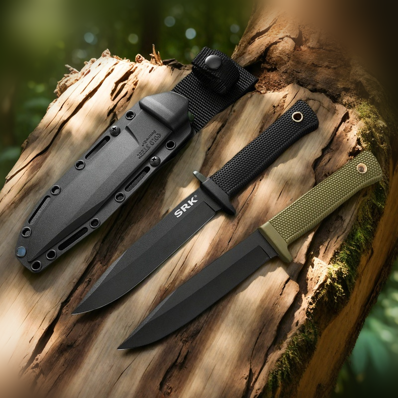 SKR Straight Fixed Blade RN Gl - огляд і ціна Bushcraft Knife Fixed