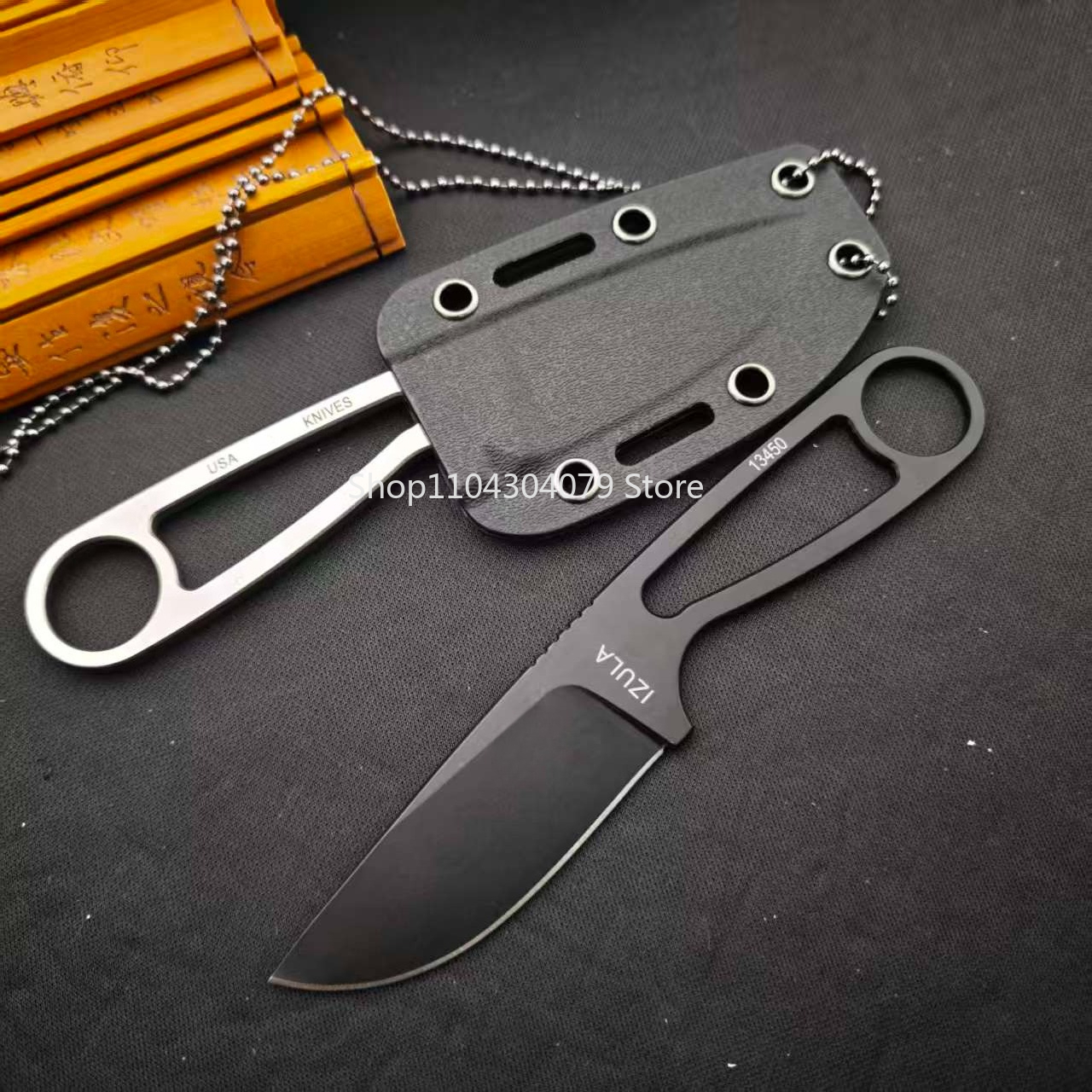 IZULA Stainless Steel Fixed Bl - огляд і ціна Bushcraft Knife Fixed