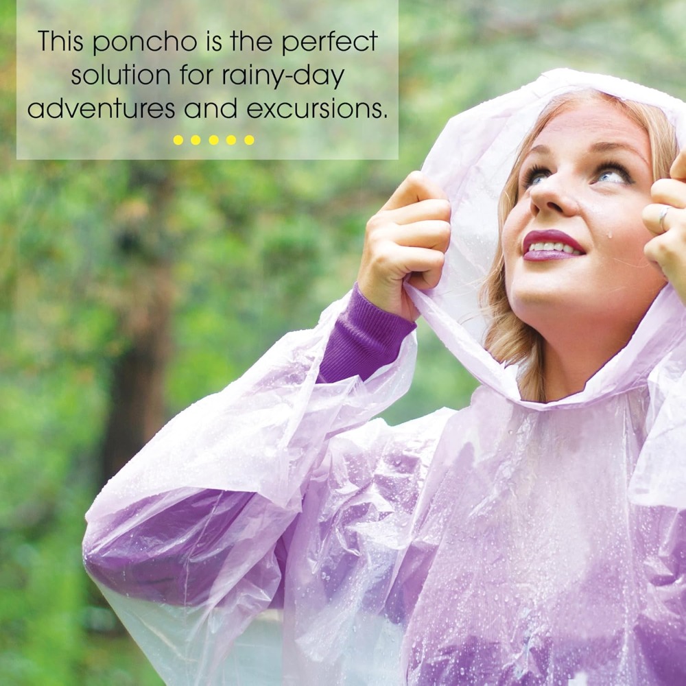 Better Office Products Disposa - огляд і ціна Emergency Poncho Rain