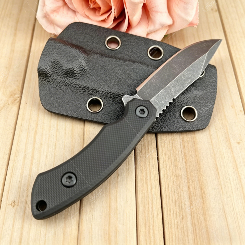 Portable Outdoor Camping Fishi - огляд і ціна Bushcraft Knife Fixed