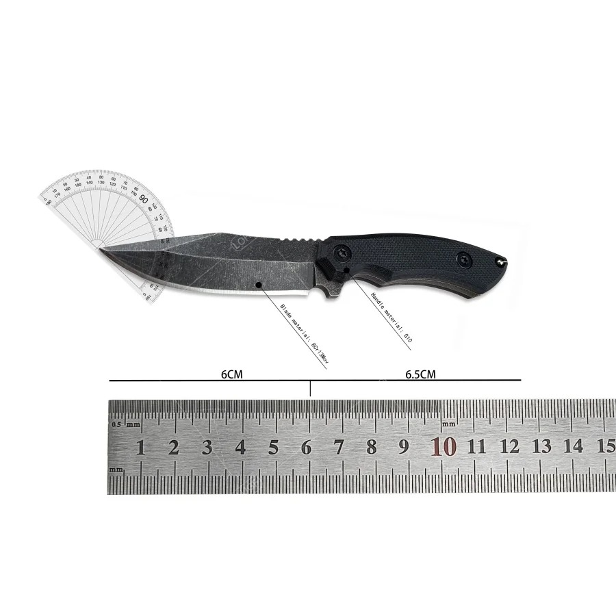 Portable Outdoor Camping Fishi - огляд і ціна Bushcraft Knife Fixed