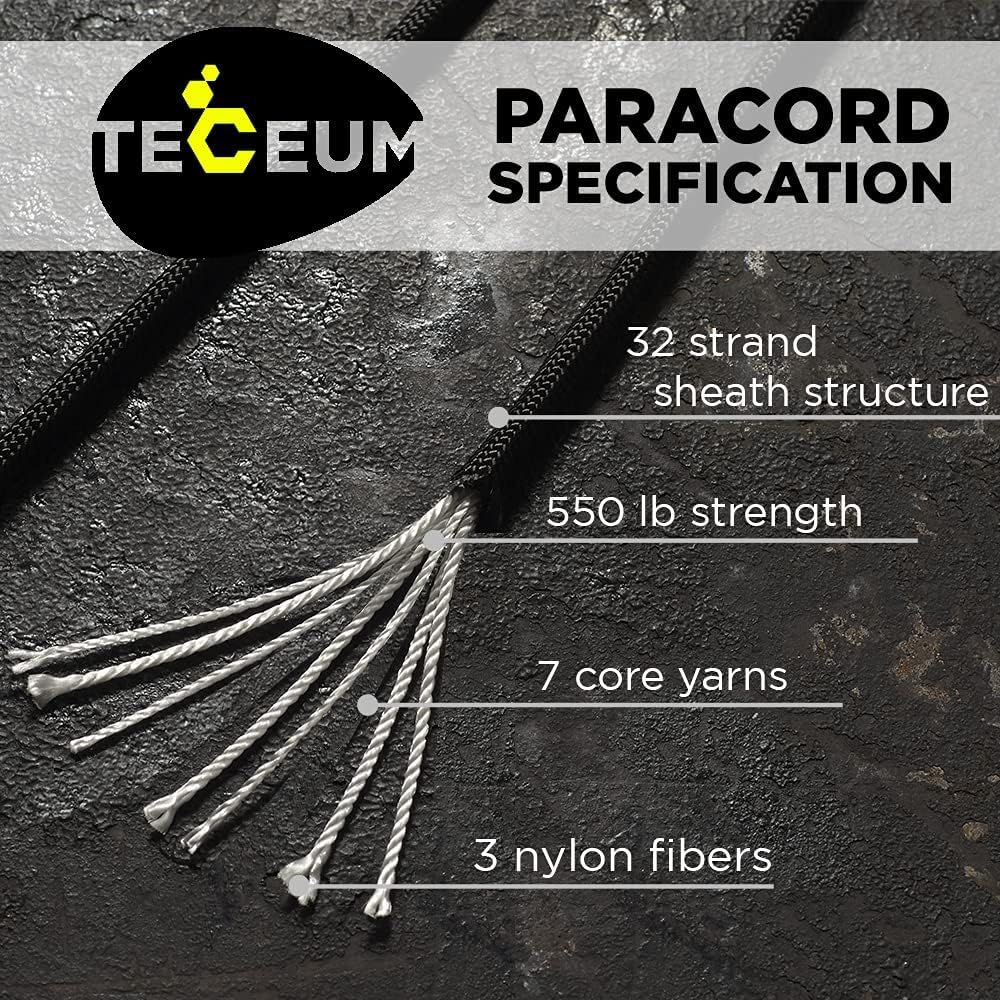 5/32 1000ft Paracord Rope - 20 - огляд і ціна Para Cord 1000Ft