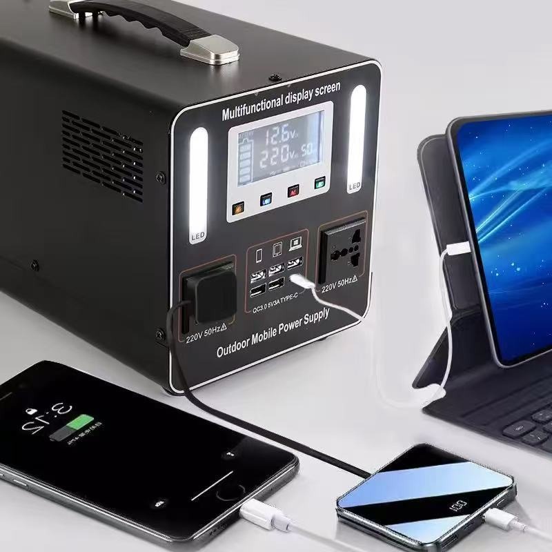 220V LiFePO4 Portable Power St - огляд і ціна Solar Emergency Charger