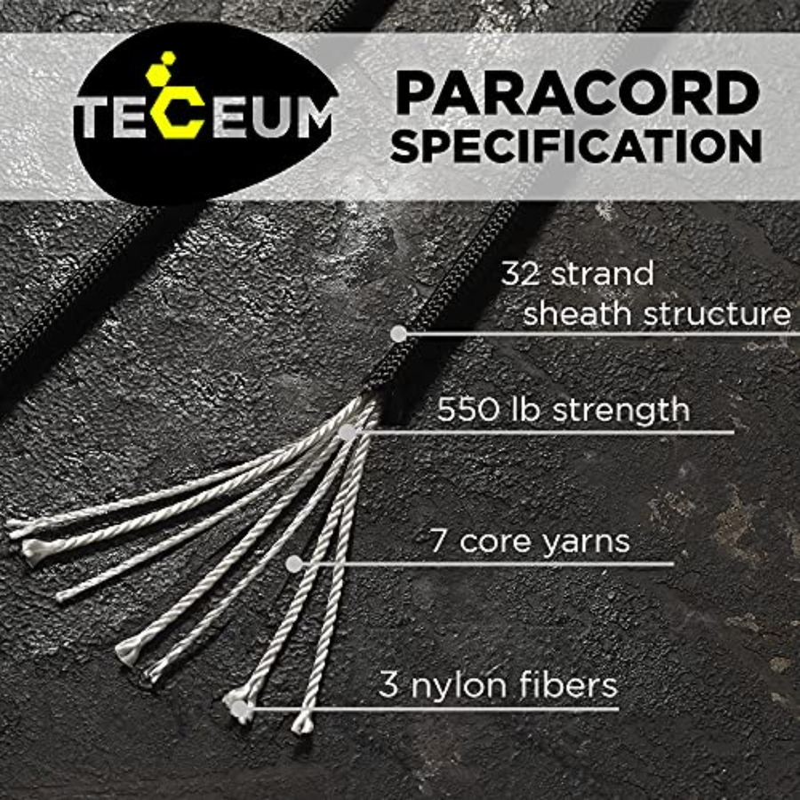 5/32 Paracord Rope 1000 1000ft - огляд і ціна Para Cord 1000Ft