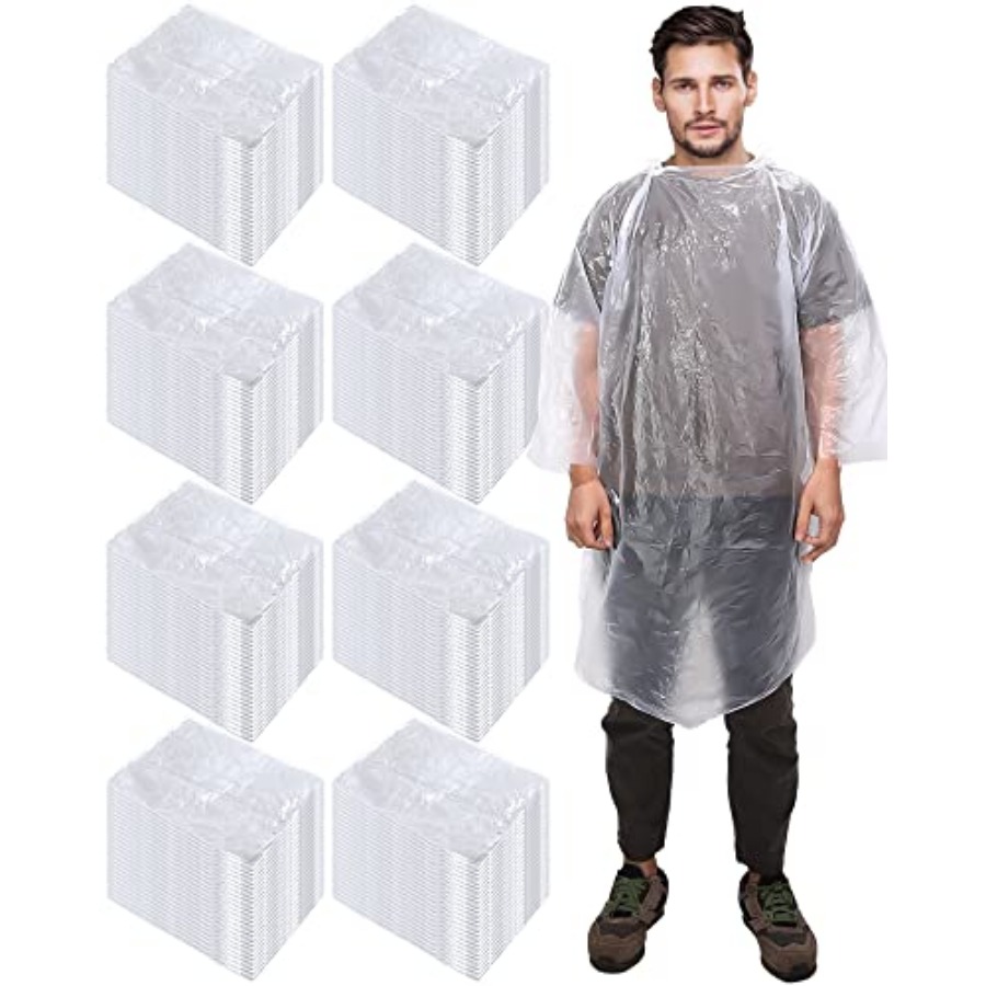 120 Pack Disposable Rain Ponch - огляд і ціна Emergency Poncho Rain