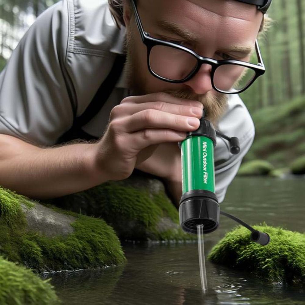 Mini Mini Water Filter Straw S - огляд і ціна Water Purification Straw