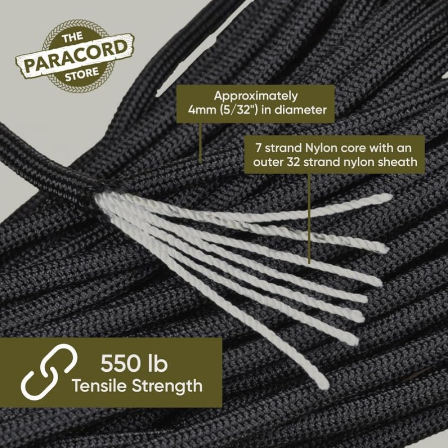 Type III 550 Paracord - 1000 F - огляд і ціна Para Cord 1000Ft