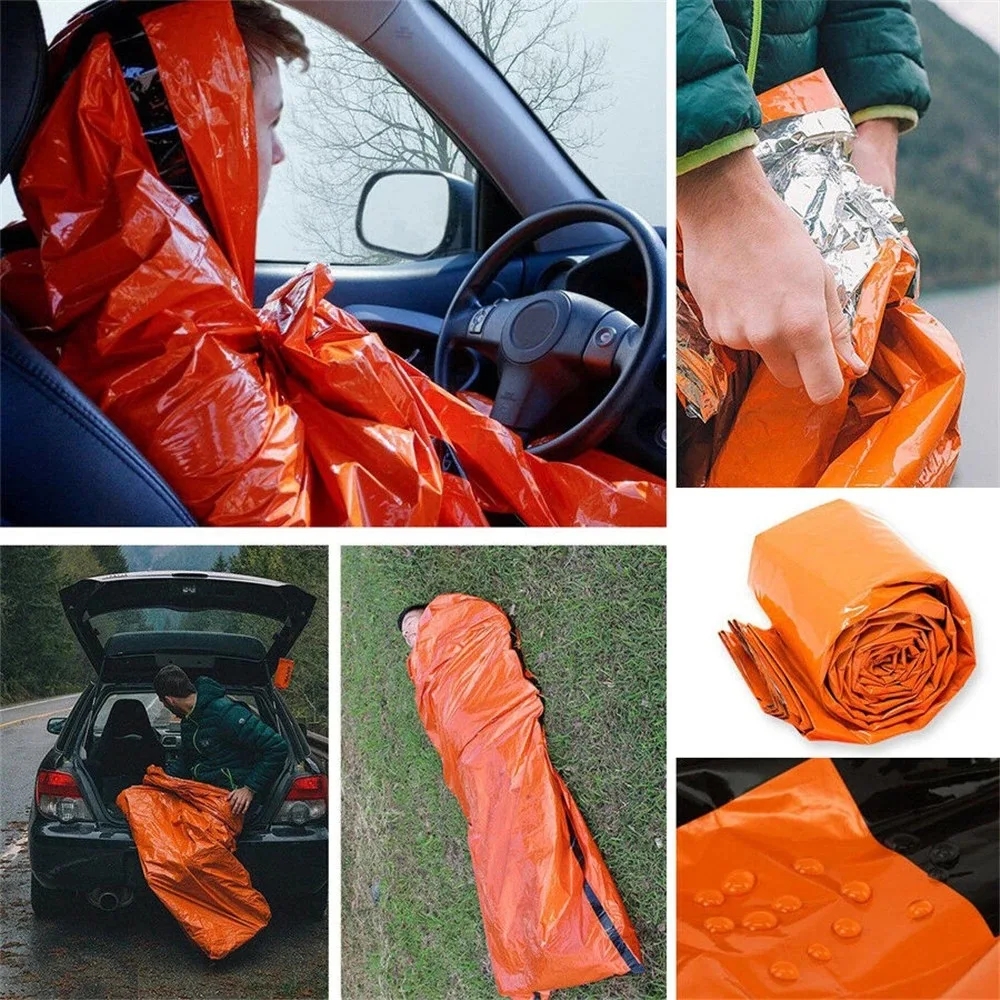 Portable Waterproof Emergency  - огляд і ціна Emergency Mylar Tent