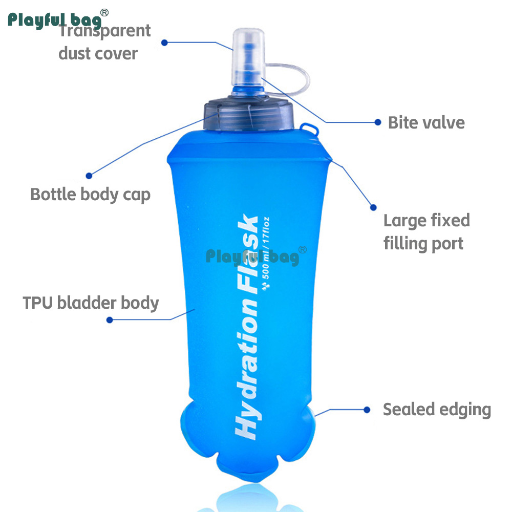 750ml Collapsible Soft Flask W - огляд і ціна Water Bag Collapsible
