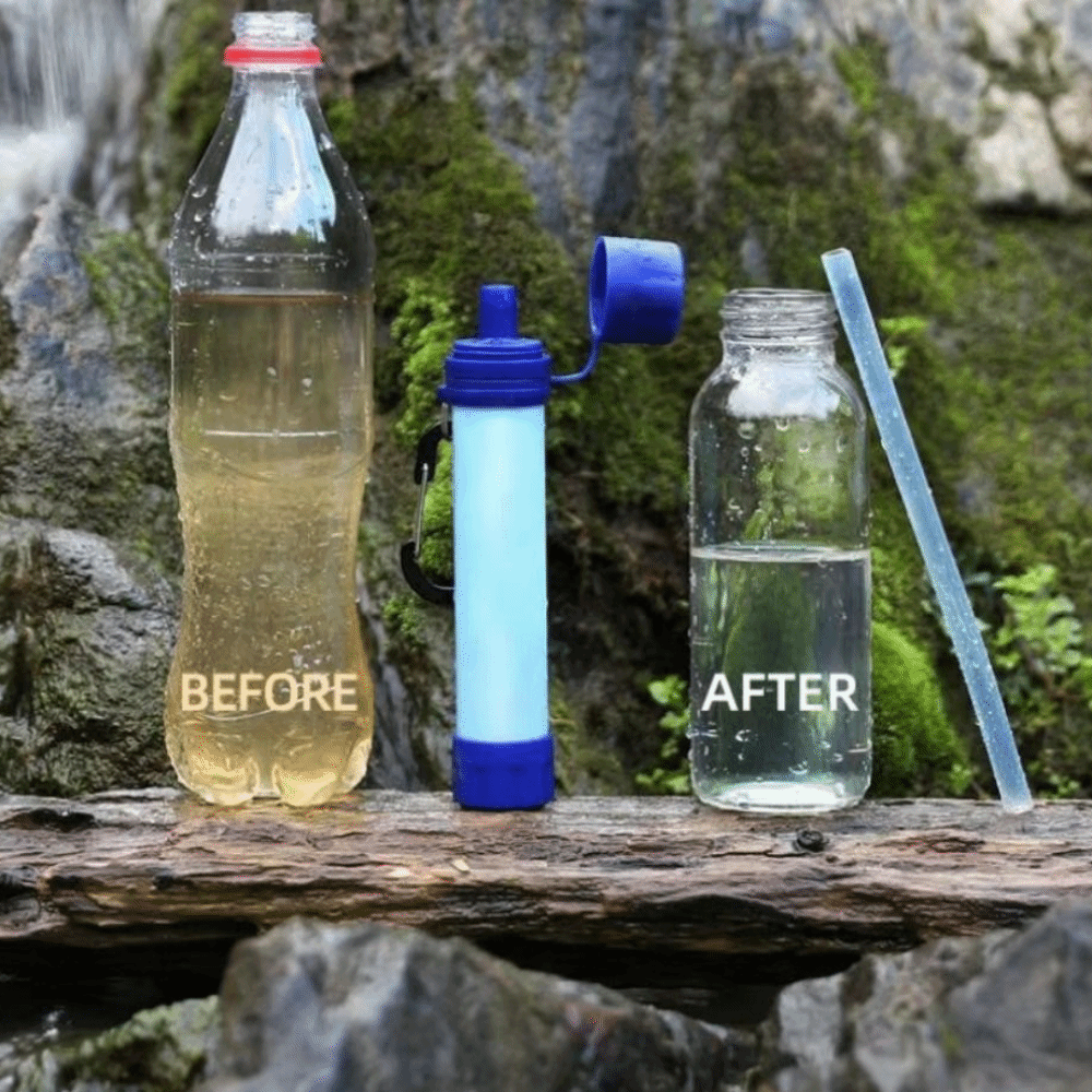Mini Mini Water Filter Straw S - огляд і ціна Water Purification Straw