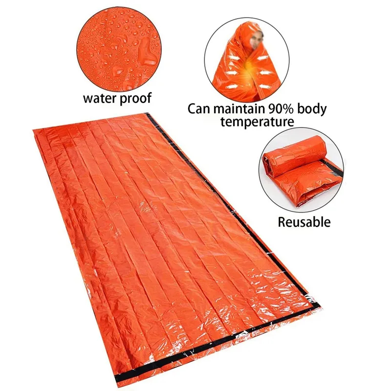 Portable Waterproof Emergency  - огляд і ціна Emergency Mylar Tent