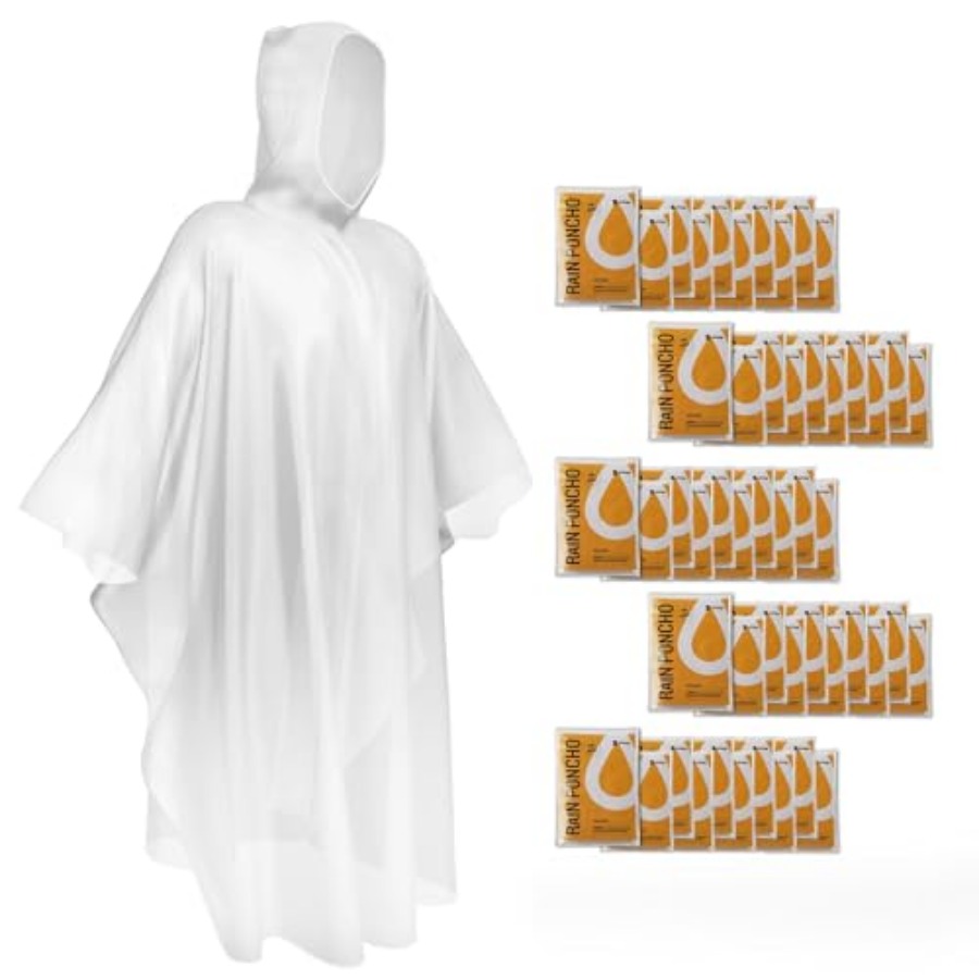 Disposable Rain Ponchos Emerge - огляд і ціна Emergency Poncho Rain