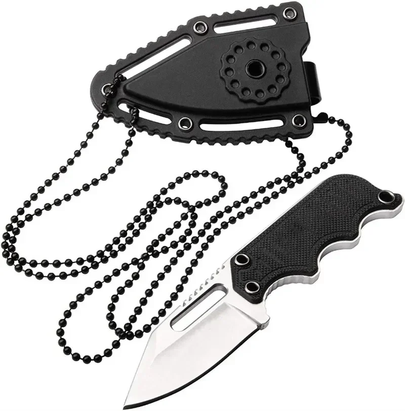 Mini Fixed Neck Knife G10 Hand - огляд і ціна Bushcraft Knife Fixed