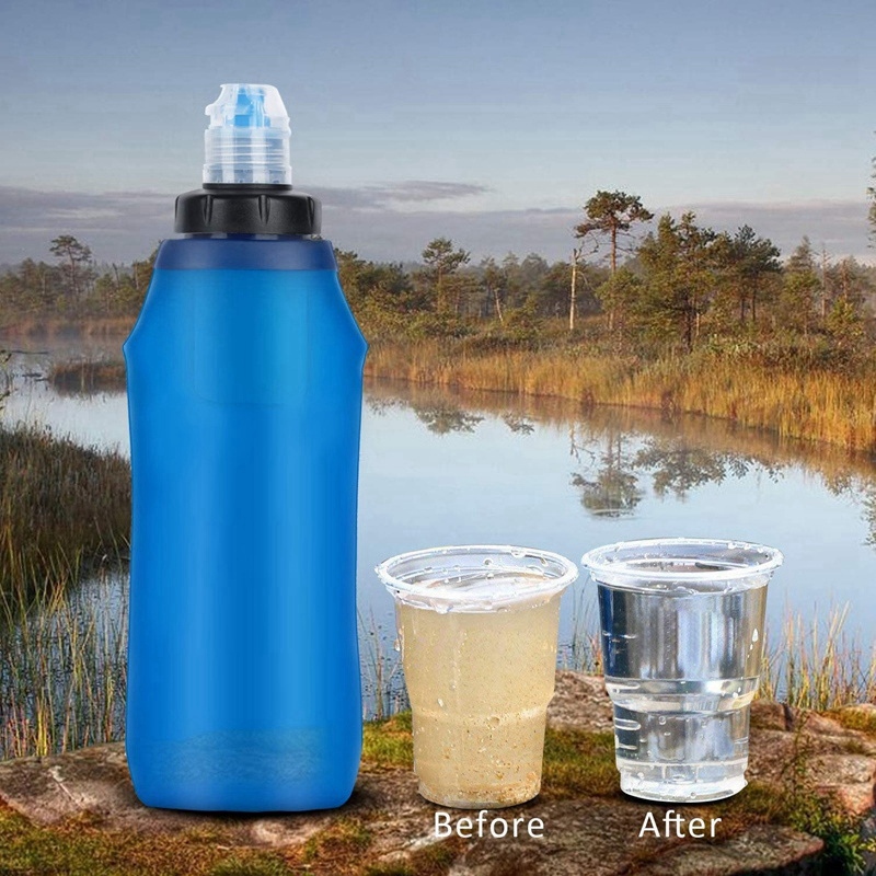 500Ml Water Filter Bottle Wate - огляд і ціна Water Purification Straw