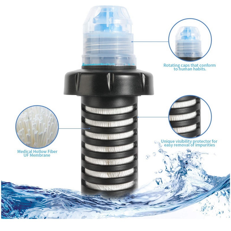 500Ml Water Filter Bottle Wate - огляд і ціна Water Purification Straw