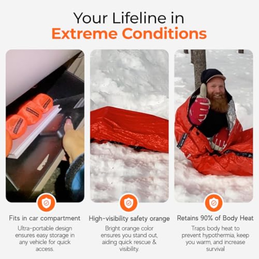 Emergency Sleeping Bag Ultrali - огляд і ціна Bivy Bag Emergency