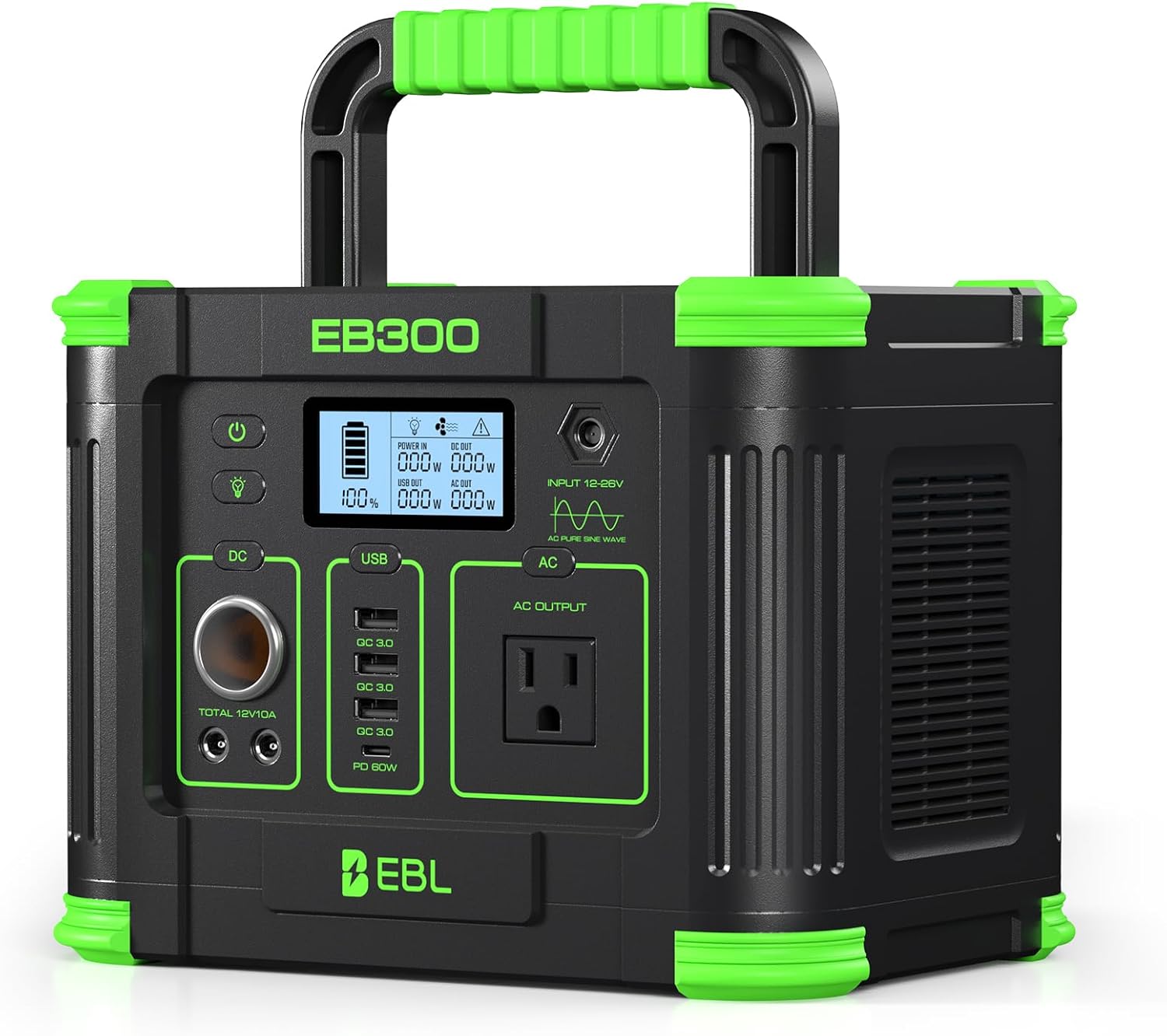 330W Portable Power Station 28 - огляд і ціна Solar Emergency Charger